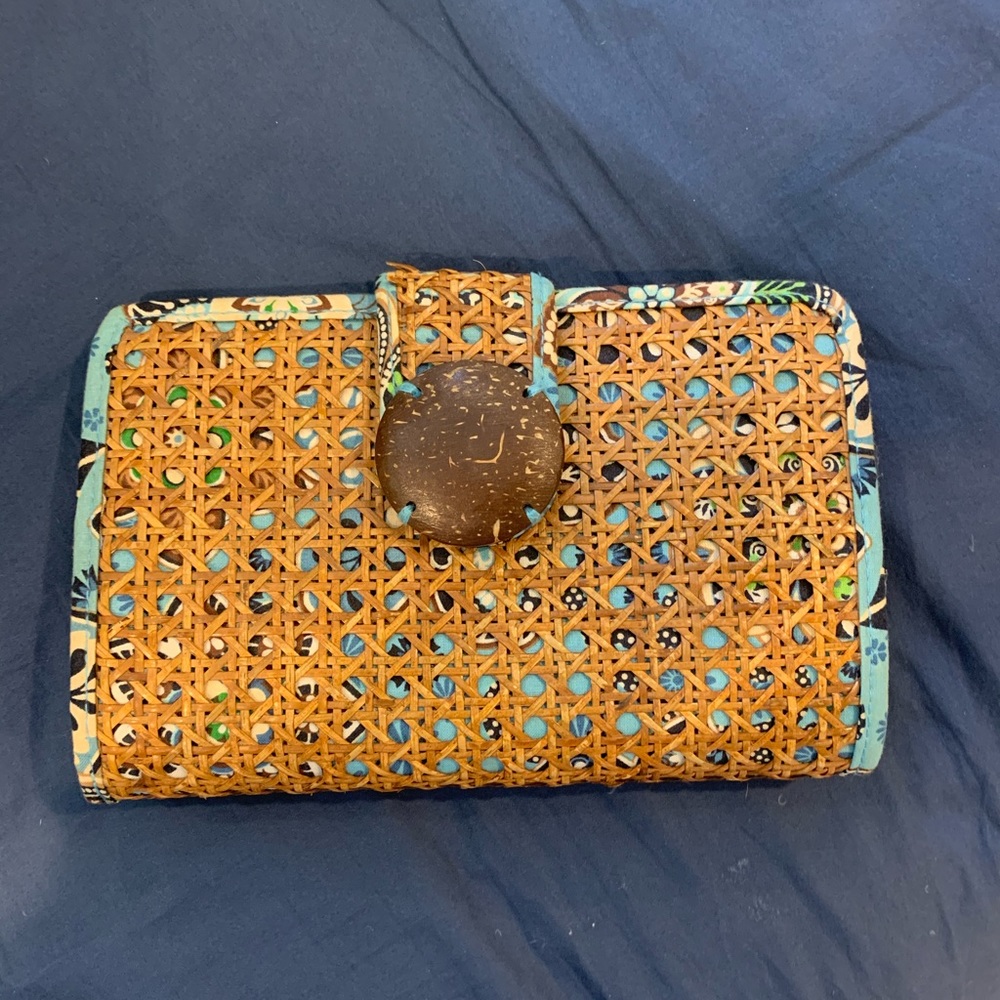 Vera Bradley summer clutch